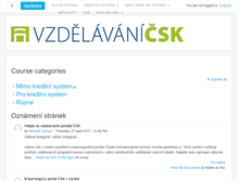 Tablet Screenshot of moodle.apolenka.cz